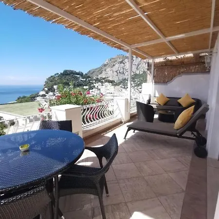 Private Sea View Con Terrazza E Giardino * Capri