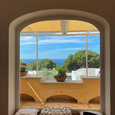 Private Sea View Con Terrazza E Giardino شقة