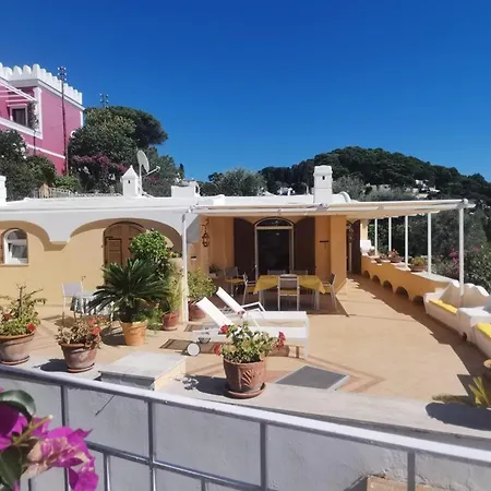 Private Sea View Con Terrazza E Giardino كابري