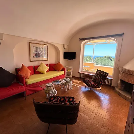 Private Sea View Con Terrazza E Giardino アパート *