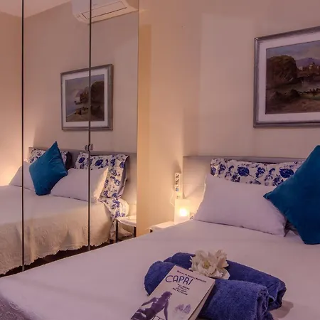 Private Sea View Con Terrazza E Giardino 卡普里